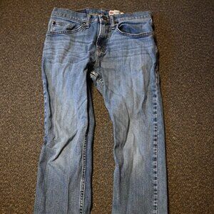 Wrangler Mens Jeans 28x30 Slim Straight